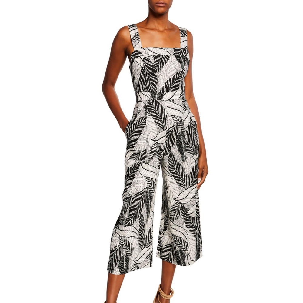 NEW ASTR Jordyn Jumpsuit Tropical Wide-leg